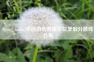 博尔塔拉中国消防救援学院录取分数线公布