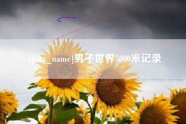 博尔塔拉男子世界5000米记录