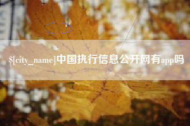 博尔塔拉中国执行信息公开网有app吗