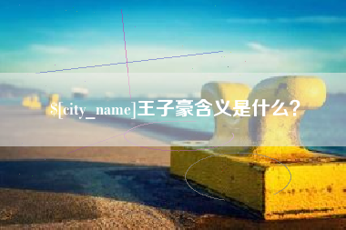 博尔塔拉王子豪含义是什么？
