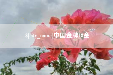博尔塔拉中国金牌18金