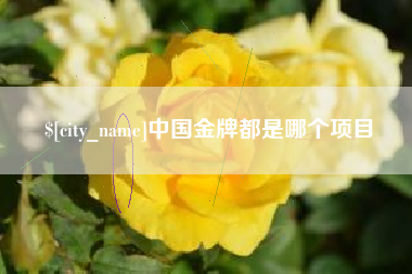 博尔塔拉中国金牌都是哪个项目