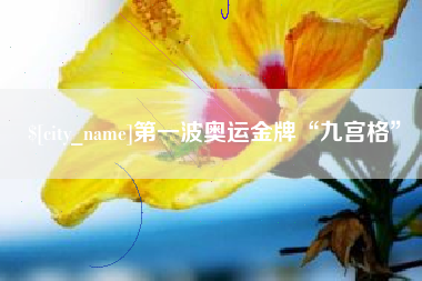 博尔塔拉第一波奥运金牌“九宫格”