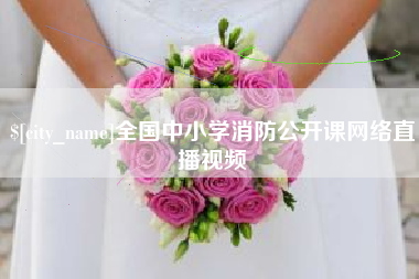博尔塔拉全国中小学消防公开课网络直播视频
