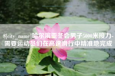 博尔塔拉哈尔滨亚冬会男子5000米接力-需要运动员们在高速滑行中精准地完成