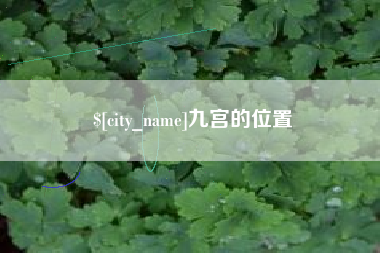 博尔塔拉九宫的位置