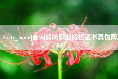博尔塔拉查询消防职业资格证书真伪网站