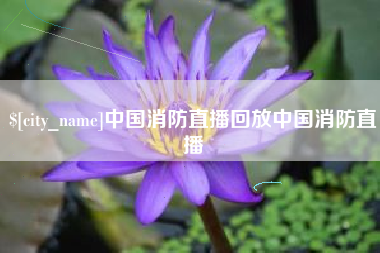 博尔塔拉中国消防直播回放中国消防直播