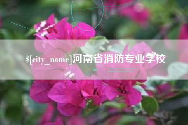 博尔塔拉河南省消防专业学校